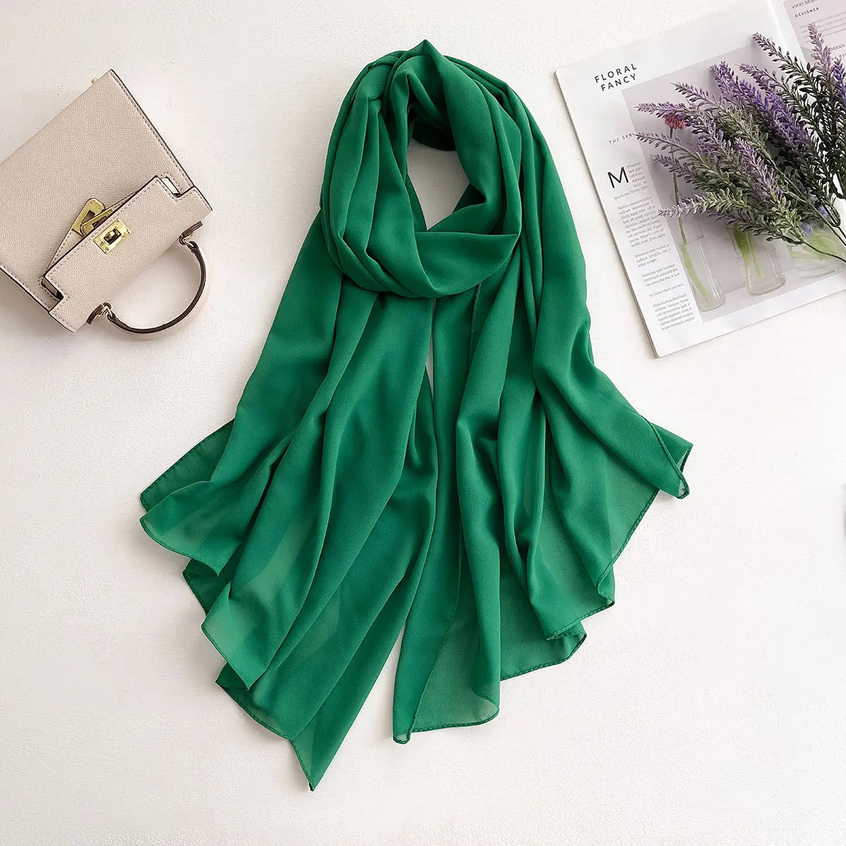 Premium Chiffon Hijab – Lätt & Elegant Sjalscarf