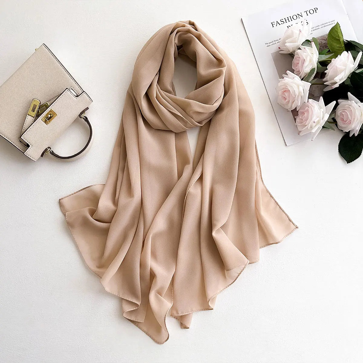Premium Chiffon Hijab – Lätt & Elegant Sjalscarf