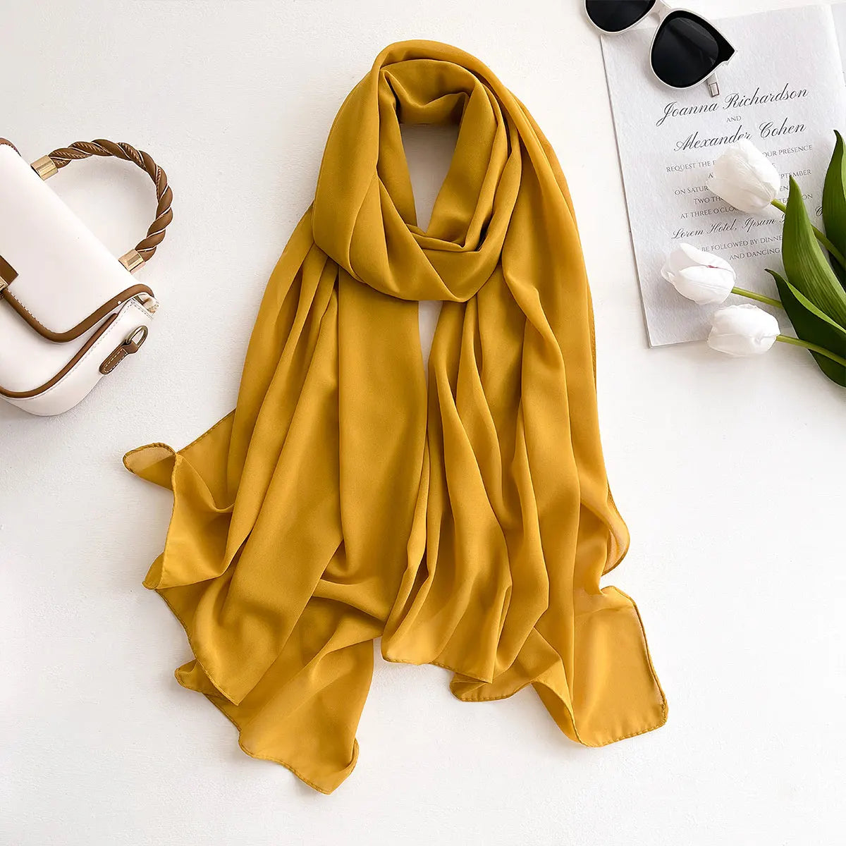 Premium Chiffon Hijab – Lätt & Elegant Sjalscarf