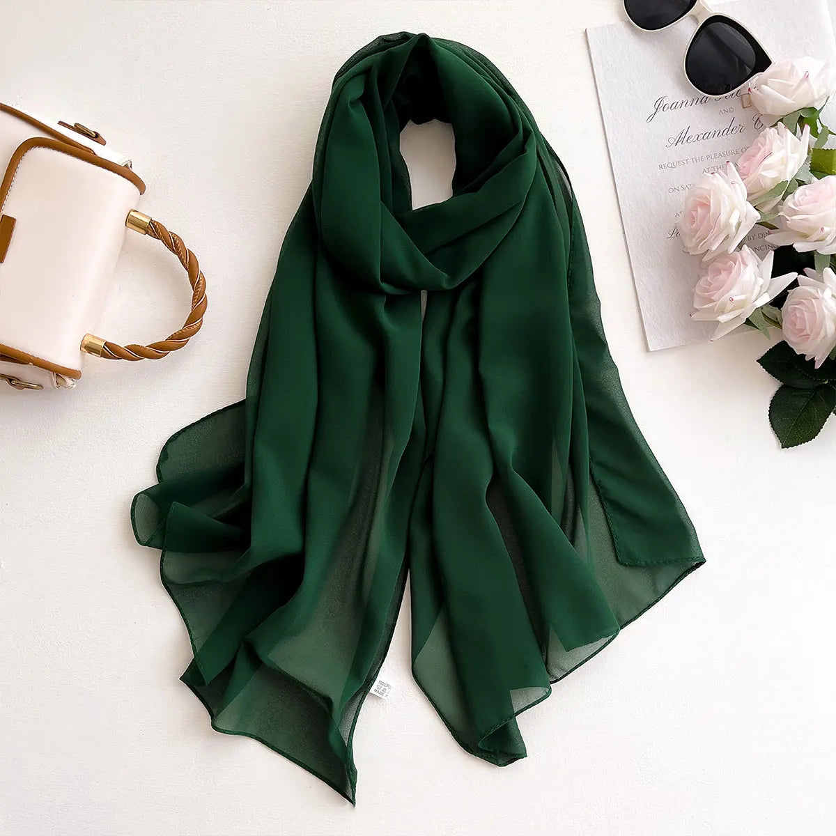 Premium Chiffon Hijab – Lätt & Elegant Sjalscarf
