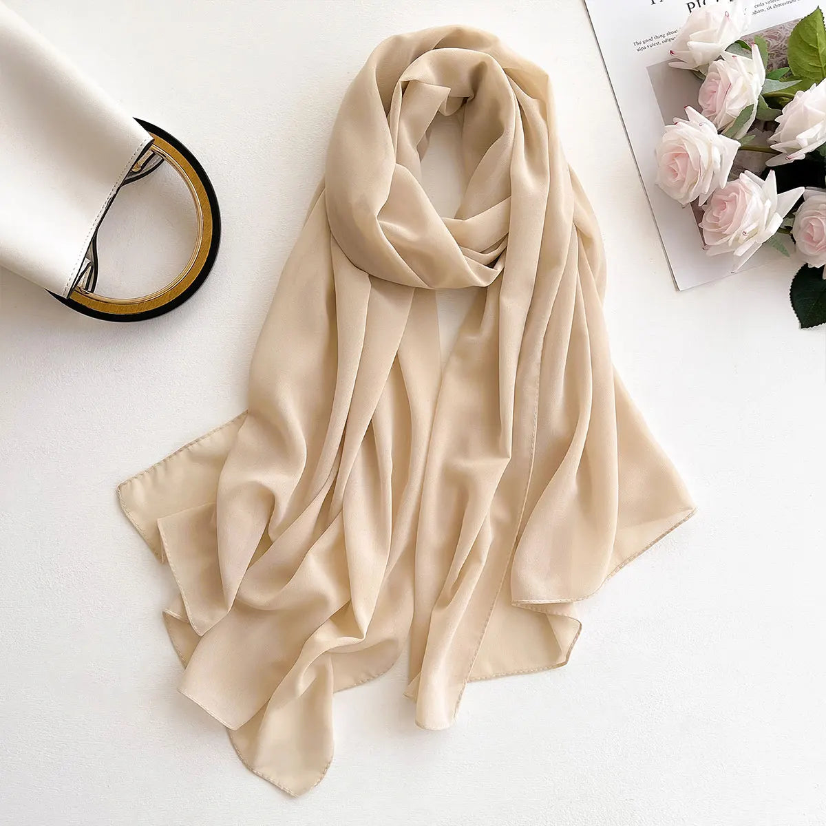 Premium Chiffon Hijab – Lätt & Elegant Sjalscarf