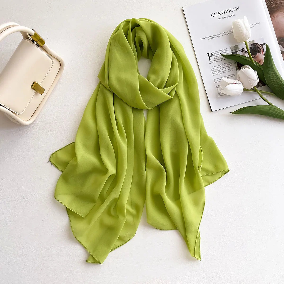 Premium Chiffon Hijab – Lätt & Elegant Sjalscarf