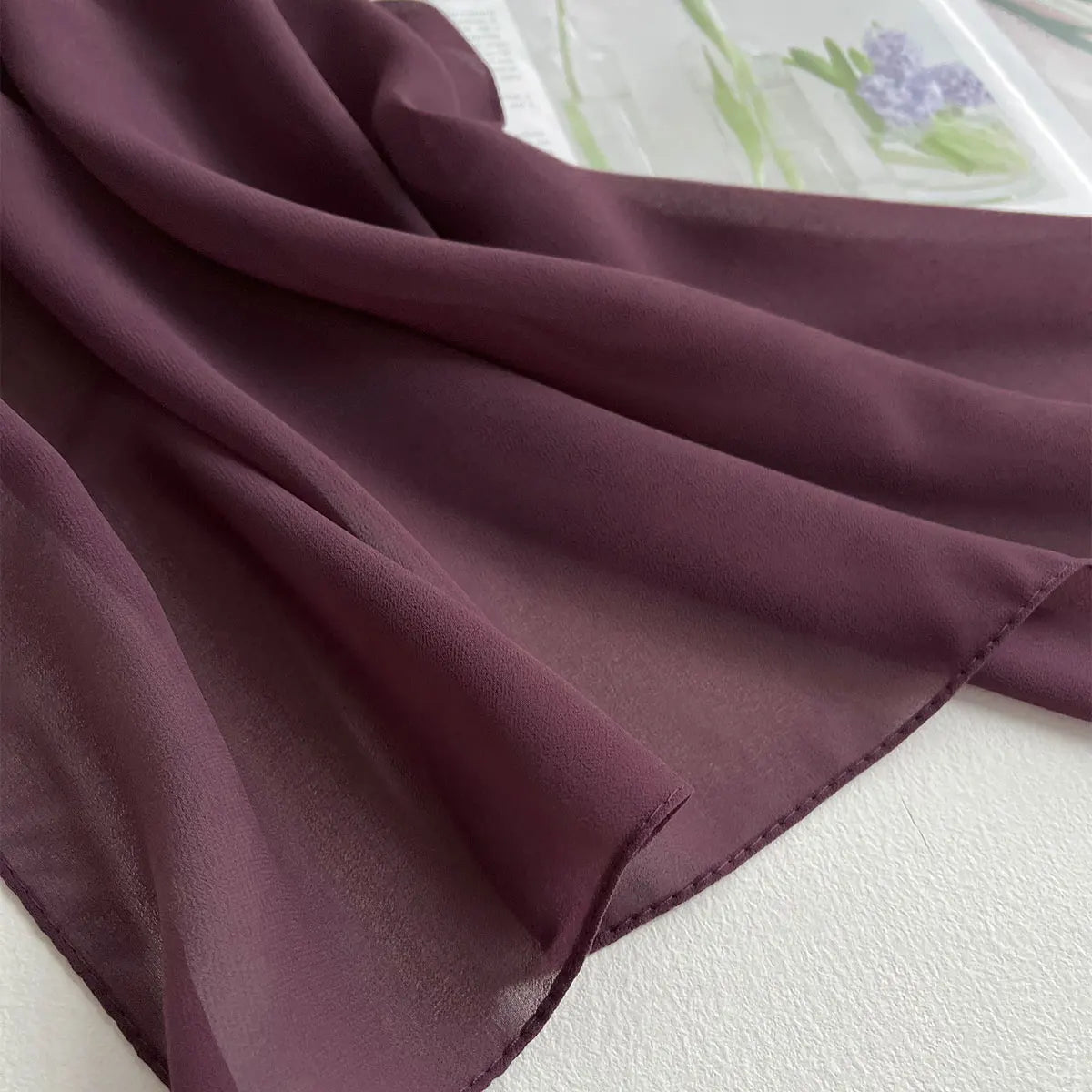 Premium Chiffon Hijab – Lätt & Elegant Sjalscarf