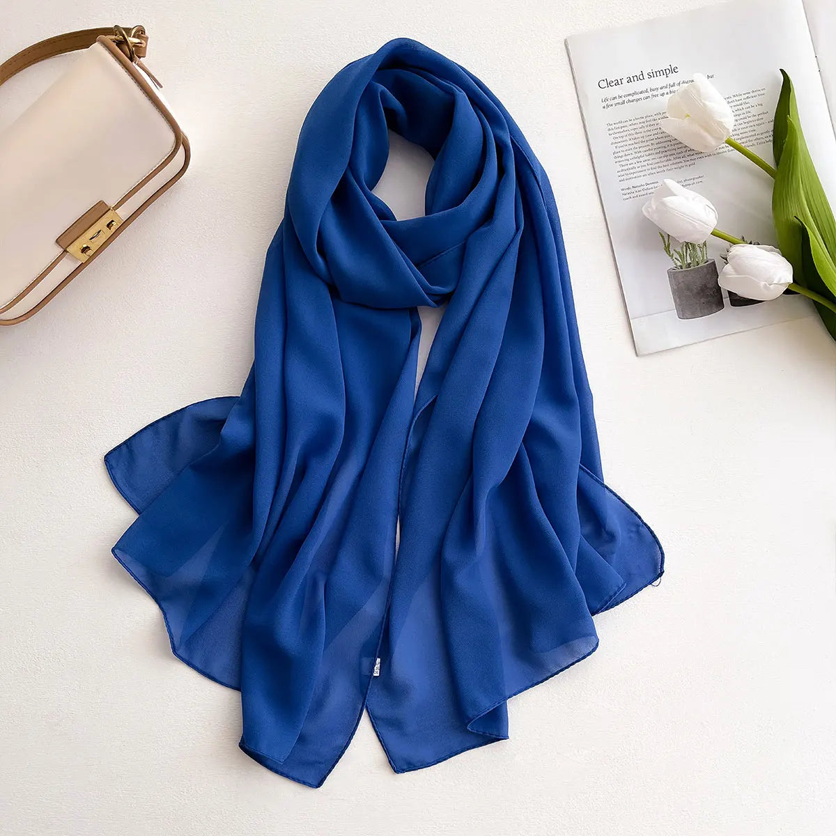 Premium Chiffon Hijab – Lätt & Elegant Sjalscarf