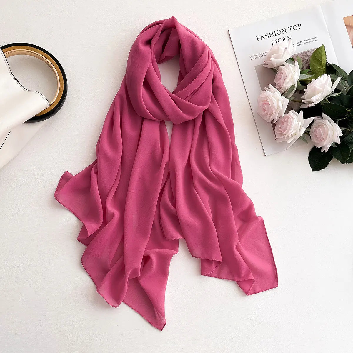 Premium Chiffon Hijab – Lätt & Elegant Sjalscarf