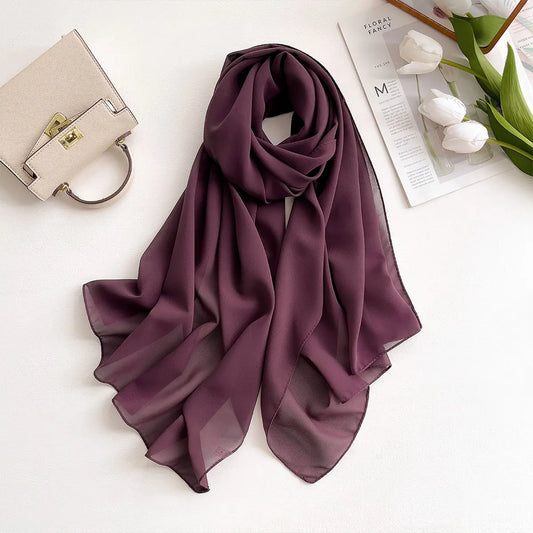 Premium Chiffon Hijab – Lätt & Elegant Sjalscarf