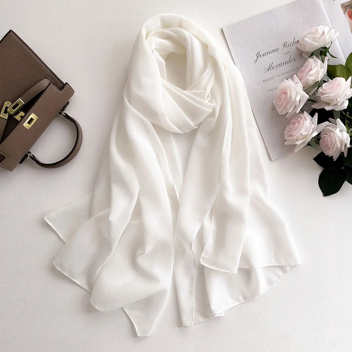 Premium Chiffon Hijab – Lätt & Elegant Sjalscarf